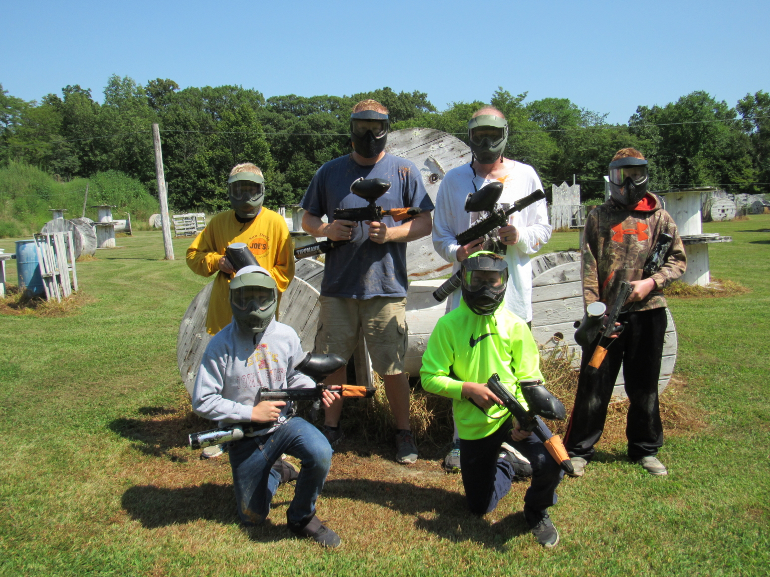Paintball in Iowa, paintball guns and paint available at Seven Oaks